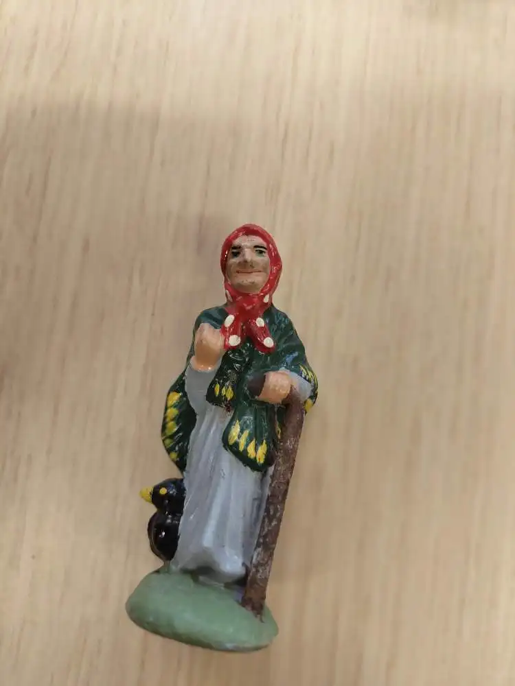 Massefiguren Hexe, Hänsel und Gretel, Katze - Alter nicht bekannt 3