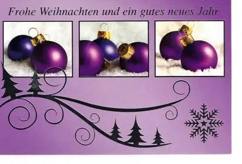 Weihnachtsklappkarte - Weihnachtskalender - beschrieben