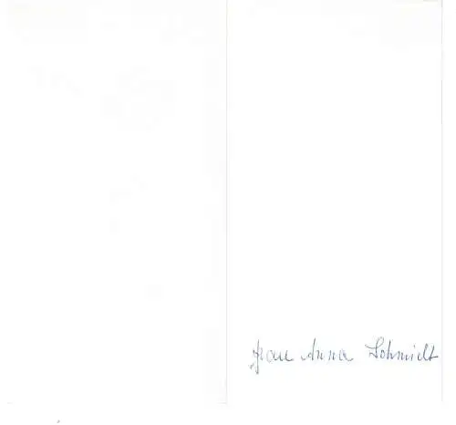 Geburtstagsklappkarte - beschrieben
