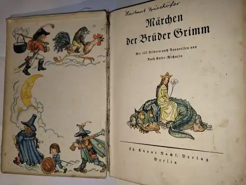 Märchen der Brüder Grimm - Buch von 1937