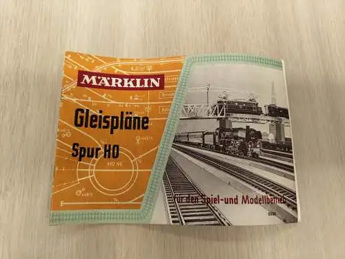 MÄRKLIN Gleispläne Gleisplan Heft Spur H0 Spiel- und Modellbetrieb