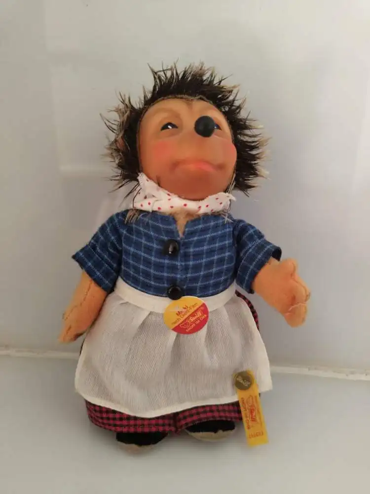 Wunderschöne Steiff Mecki Micki Macki Mucki Igel Puppen Familie  2