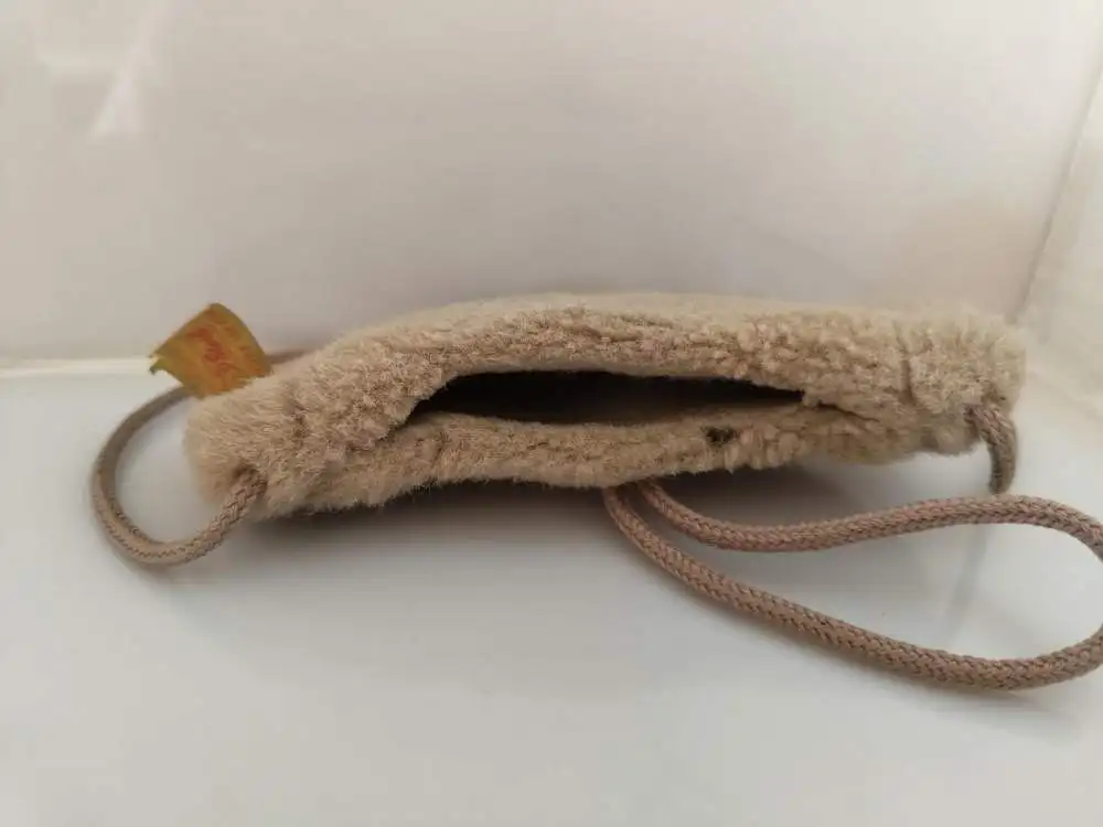 Steiff Plüschtier Teddykopf Kinder Geldbörse 1980er Jahre - 500050 2