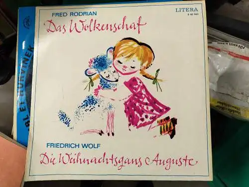 Fred Rodrian - Das Wolkenschaf - Friedrich Wolf - Die Weihnachtsgans Auguste - LP