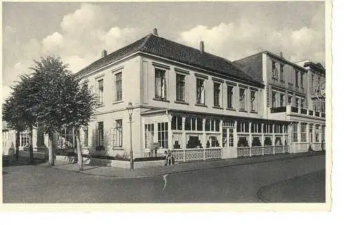 Ansichtskarte Logierhaus L.C. Heuer -  Norderney - Heinrichstr. 7 - nicht gelaufen