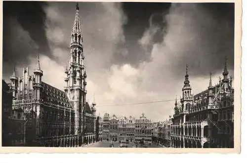 Ansichtskarte Brüssel (Belgien) - Grand Place - gelaufen