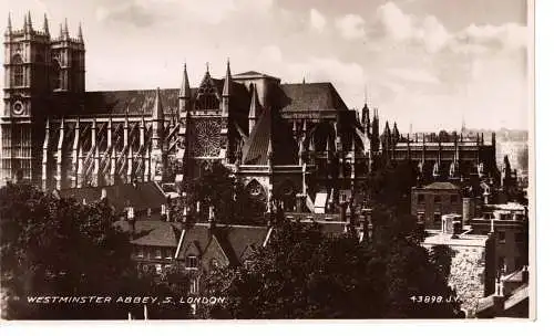 Ansichtskarte London - Westminster Abbey - nicht gelaufen