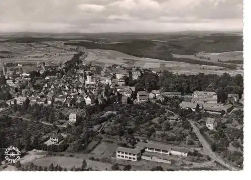 Ansichtskarte Hachenburg / Westerwald - gelaufen 1959