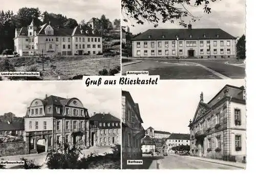 Ansichtskarte Blieskastel / Saar - gelaufen