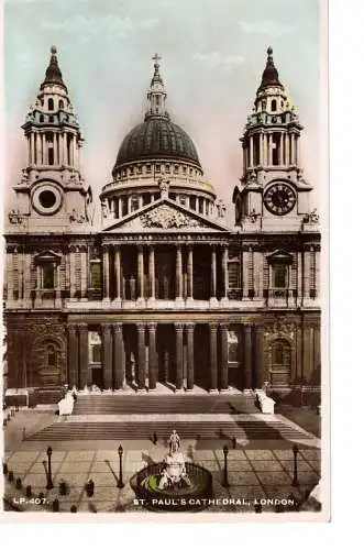 Ansichtskarte London - St. Paul's Cathedral - LP.407 - nicht gelaufen