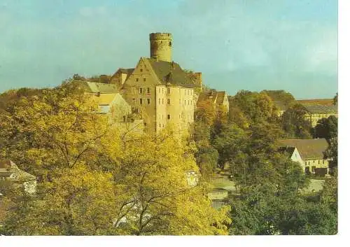 AnsichtskarteGnandstein (Kr. Geithain) - Blick zur Burg Gnandstein - nicht gelaufen 