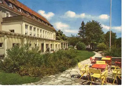 Ansichtskarte Eisenbahnerheim Festenburg - Post Clausthal-Zellerfeld - gelaufen 1964