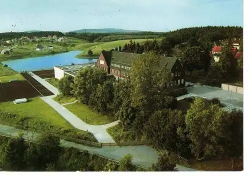 Ansichtskarte Bildungsstätte der Sportjugend im Landessportbund Niedersachsen e. V. 3392 Clausthal-Zellerfeld - gelaufen 1982