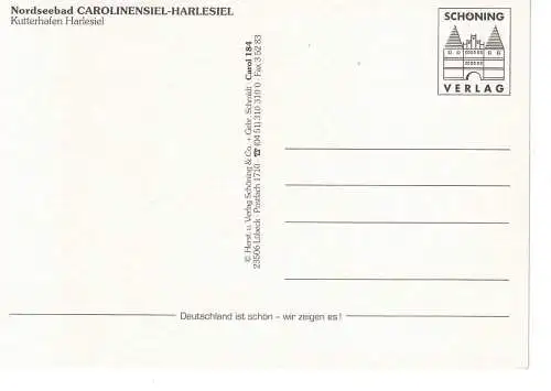 Ansichtskarte Nordseebad Carolinensiel-Harlesiel - nicht gelaufen