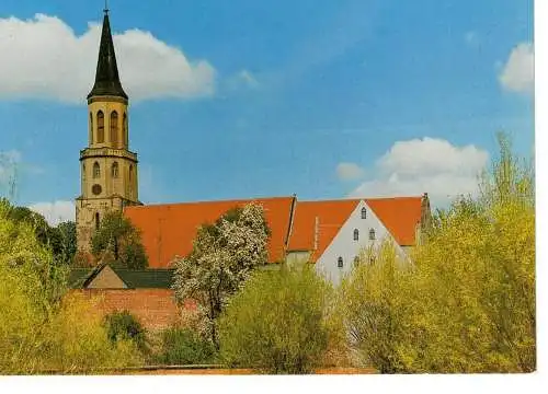 Ansichtskarte Blick auf St. Nicolai - Coswig - nicht gelaufen