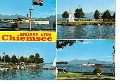 Ansichtskarte Chiemsee - nicht gelaufen