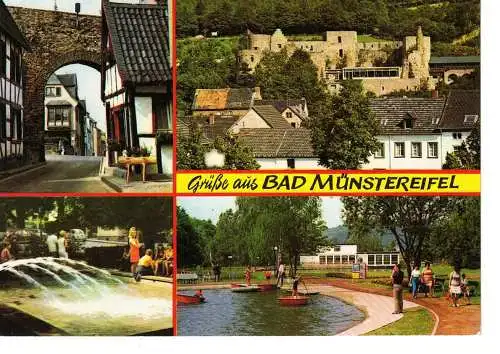 Ansichtskarte Bad Münstereifel - gelaufen 1983