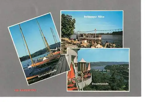 Ansichtskarte Der Baldeneysee - nicht gelaufen