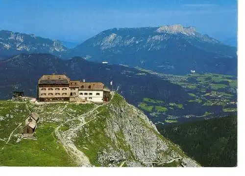 Ansichtskarte Watzmannhaus 1.930 m, mit Untersberg - nicht gelaufen