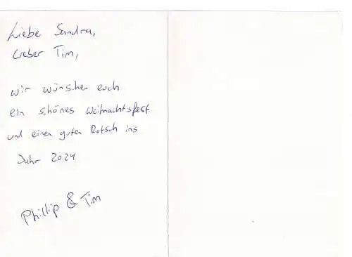 Weihnachtsklappkarte - Frohe Weihnachten - beschrieben