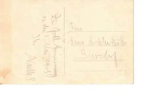 Postkarte - Zur Erinnerung an den 02.05.1943 - beschrieben