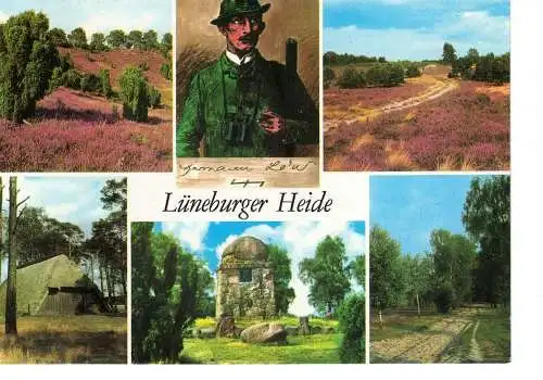 Ansichtskarte Lüneburger Heide - nicht gelaufen