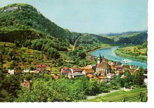 Ansichtskarte Königstein / Sächs. Schweiz - nicht gelaufen