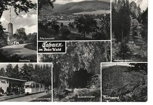 Ansichtskarte Tabarz - Thüringer Wald - gelaufen 1975