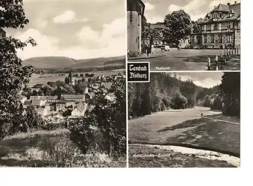 Ansichtskarte Tambach-Dietharz / Thür. Wald - gelaufen 1969