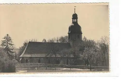 Ansichtskarte Evangelische Kirche Drackendorf bei Jena Thüringen - nicht gelaufen 1954