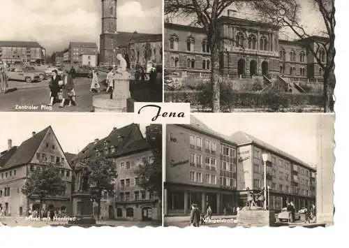 Ansichtskarte Jena - gelaufen 1970