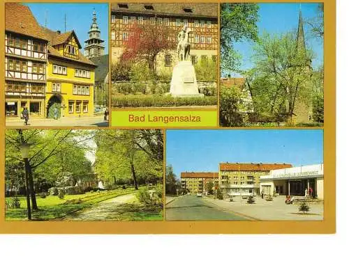 Ansichtskarte Bad Langensalza - nicht gelaufen