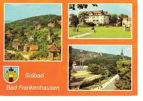Ansichtskarte Solbad Frankenhausen / Kyffh. - gelaufen 1983