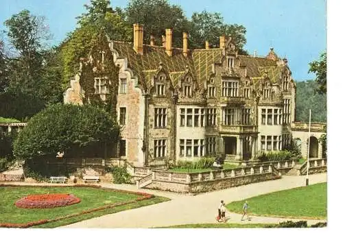 Ansichtskarte Bad Liebenstein in Thüringen - Schloß Altenstein -  beschrieben