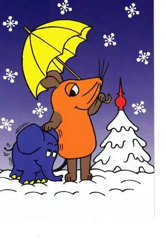 Ansichtskarte - WWF Die Sendung mit der Maus - nicht gelaufen