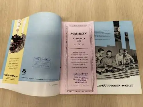 MÄRKLIN Katalog 1957