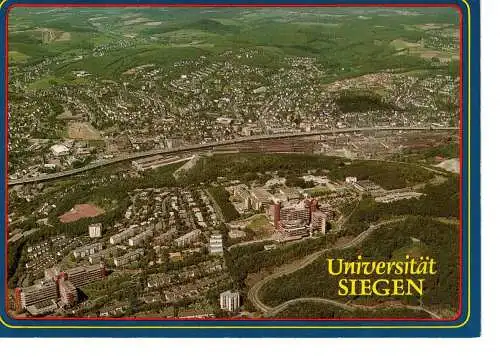 Ansichtskarte  Universität Siegen -Siegen-Geisweid auf dem Haardter Berg - nicht gelaufen