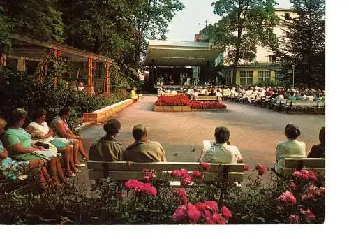 Ansichtskarte Bad Sachsa / Südharz - Kurkonzert - gelaufen 1976