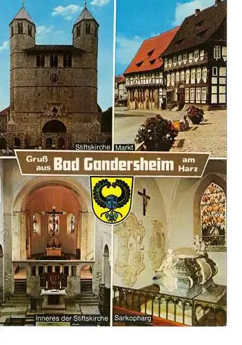 Ansichtskarte Bad Gandersheim am Harz - nicht gelaufen