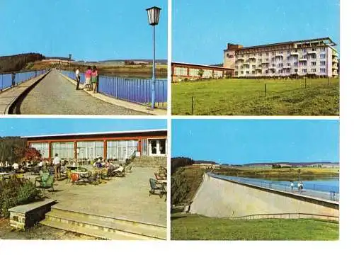 Ansichtskarte FDGB-Erholungsheim "Paul Gruner" an der Rauschenbachtalsperre - nicht gelaufen