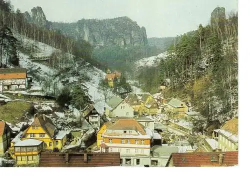 Ansichtskarte Kurort Rathen (Kr. Pirna) - Sächsische Schweiz - nicht gelaufen