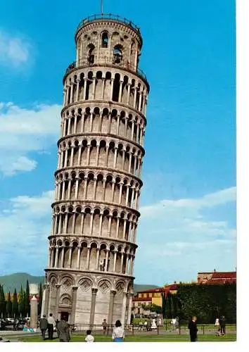 Ansichtskarte Pisa - der Schiefe Turm - nicht gelaufen