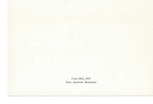 Klappkarte - Cord 1812 1937 - unbeschrieben