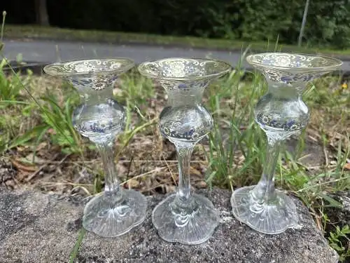 Rosenthal Kristall CLASSIC ROSE Kerzenhalter Monbijou - 2 Stück