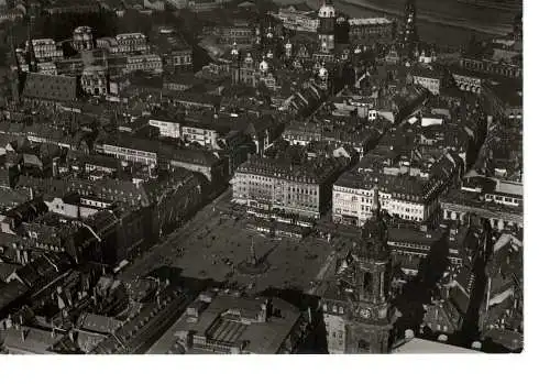 Ansichtskarte Dresden - Blick über den Altmarkt - nicht gelaufen