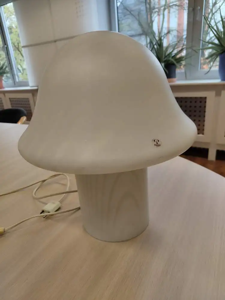 Peill & Putzler Germany - Glaslampe - Pilzlampe - Mushroom - 60er / 70er 0