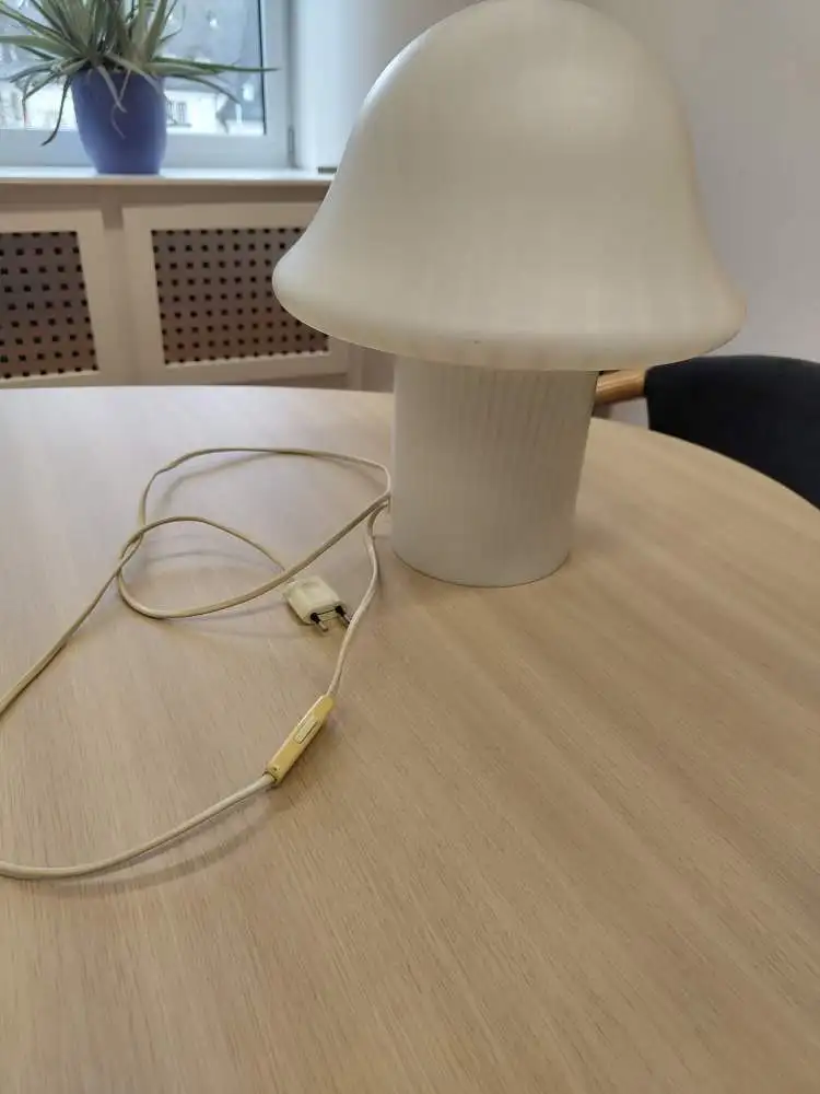 Peill & Putzler Germany - Glaslampe - Pilzlampe - Mushroom - 60er / 70er 2