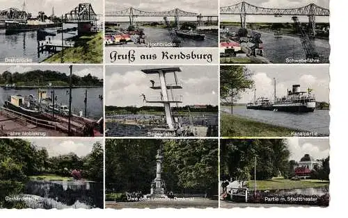 Ansichtskarte Rendsburg - nicht gelaufen