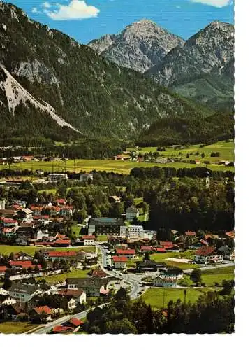 Ansichtskarte Ruhpolding - Obb. mit Sonntagshorn- gelaufen 1973