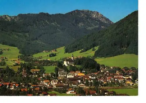Ansichtskarte Ruhpolding / Oberbayern - Luftkurort - gelaufen 1986